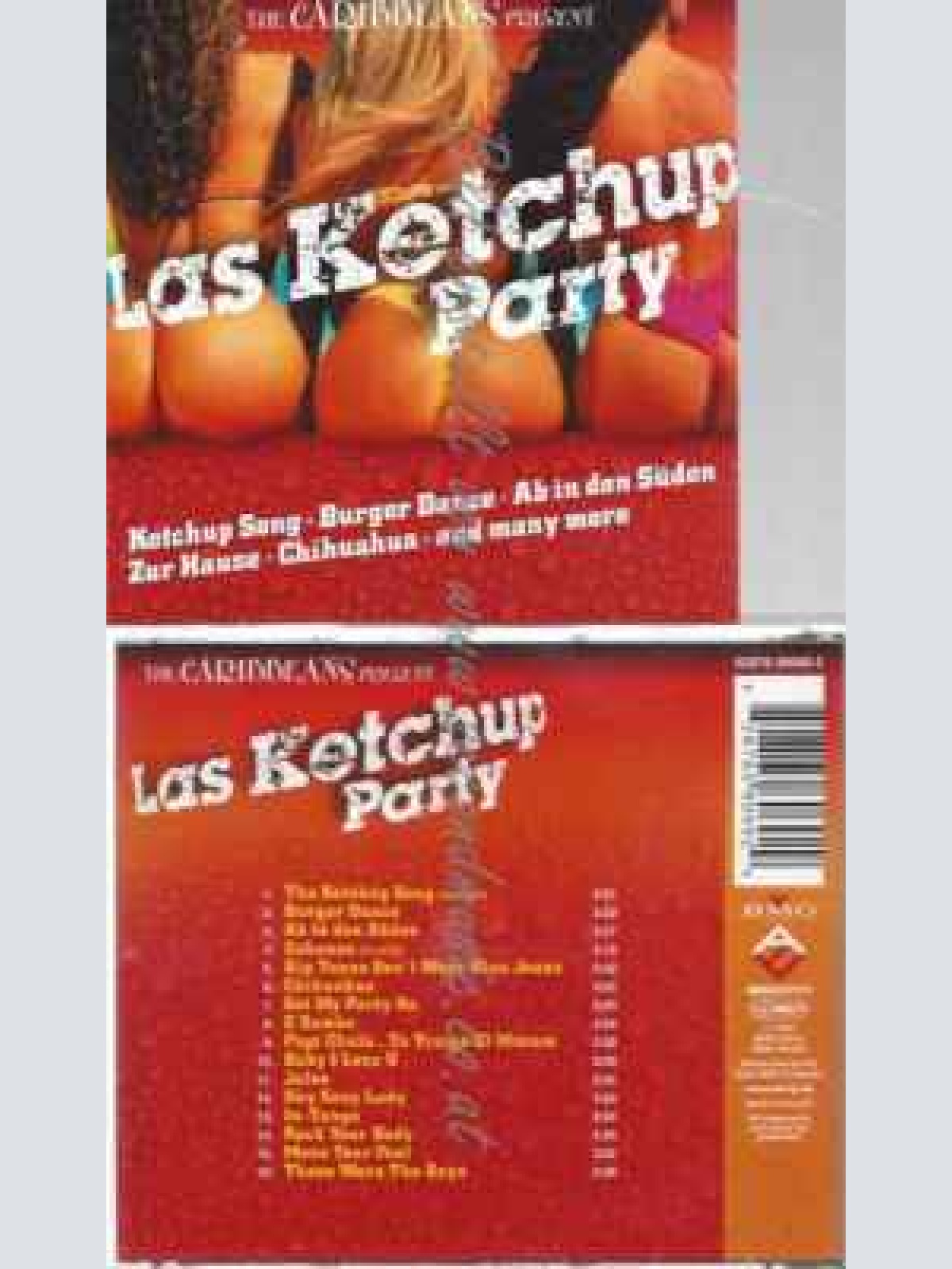 CD--THE CARIBBEANS--LAS KETCHUP PARTY