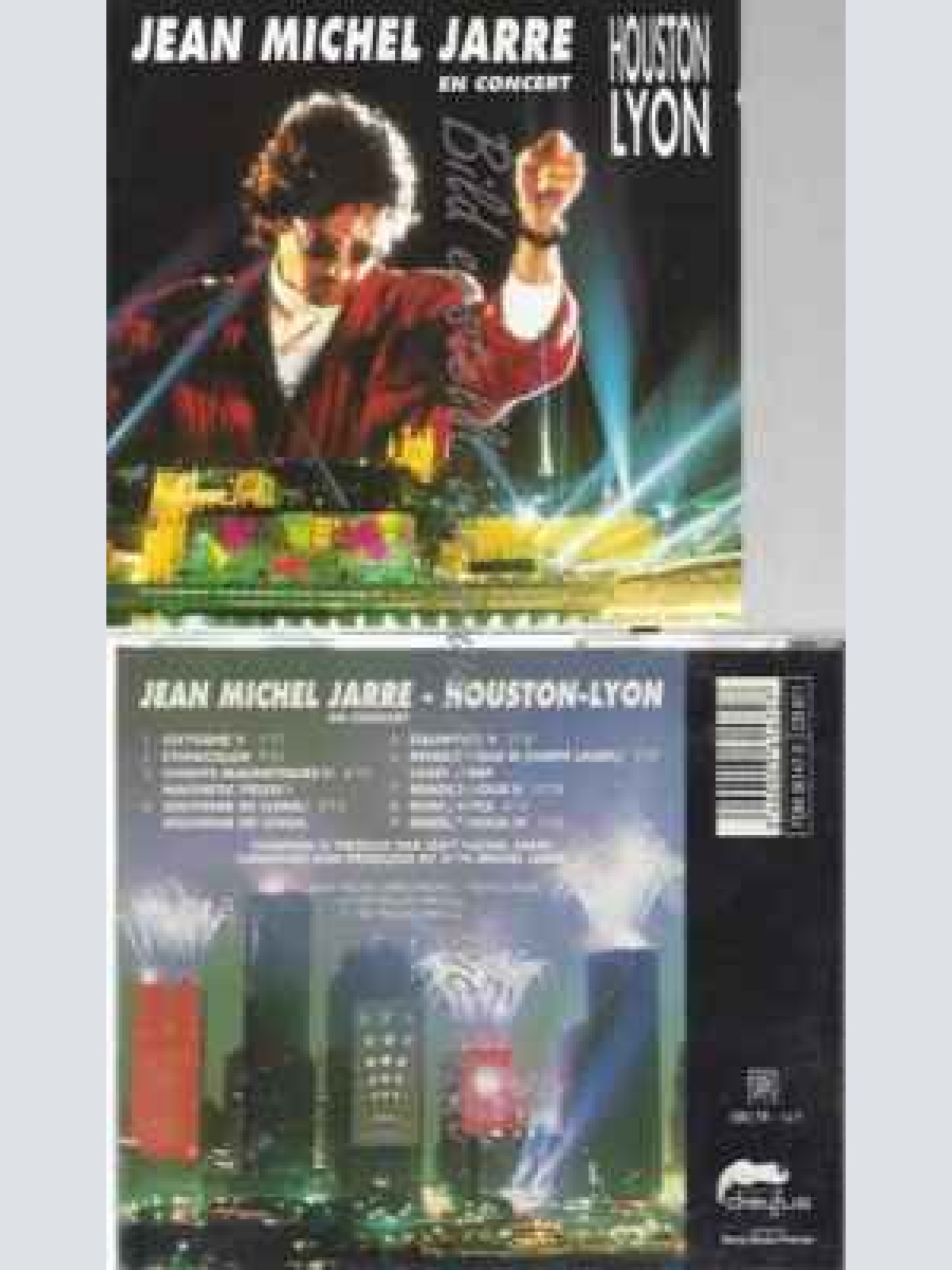 CD--JEAN MICHEL JARRE--HOUSTON-LYON