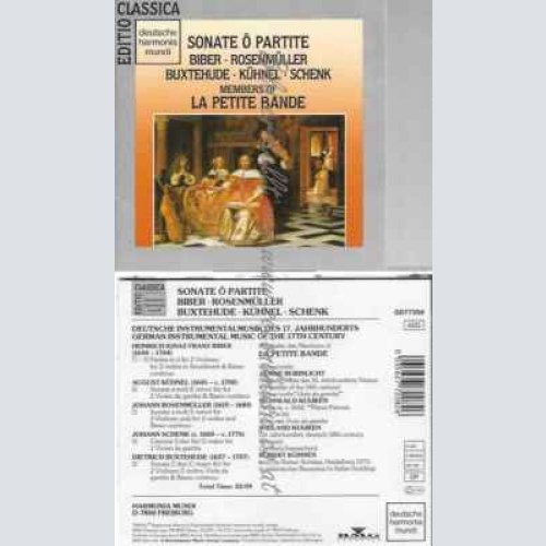 CD--BIBER, BUXTEHUDE, ET AL.--SONATEN UND PARTITEN