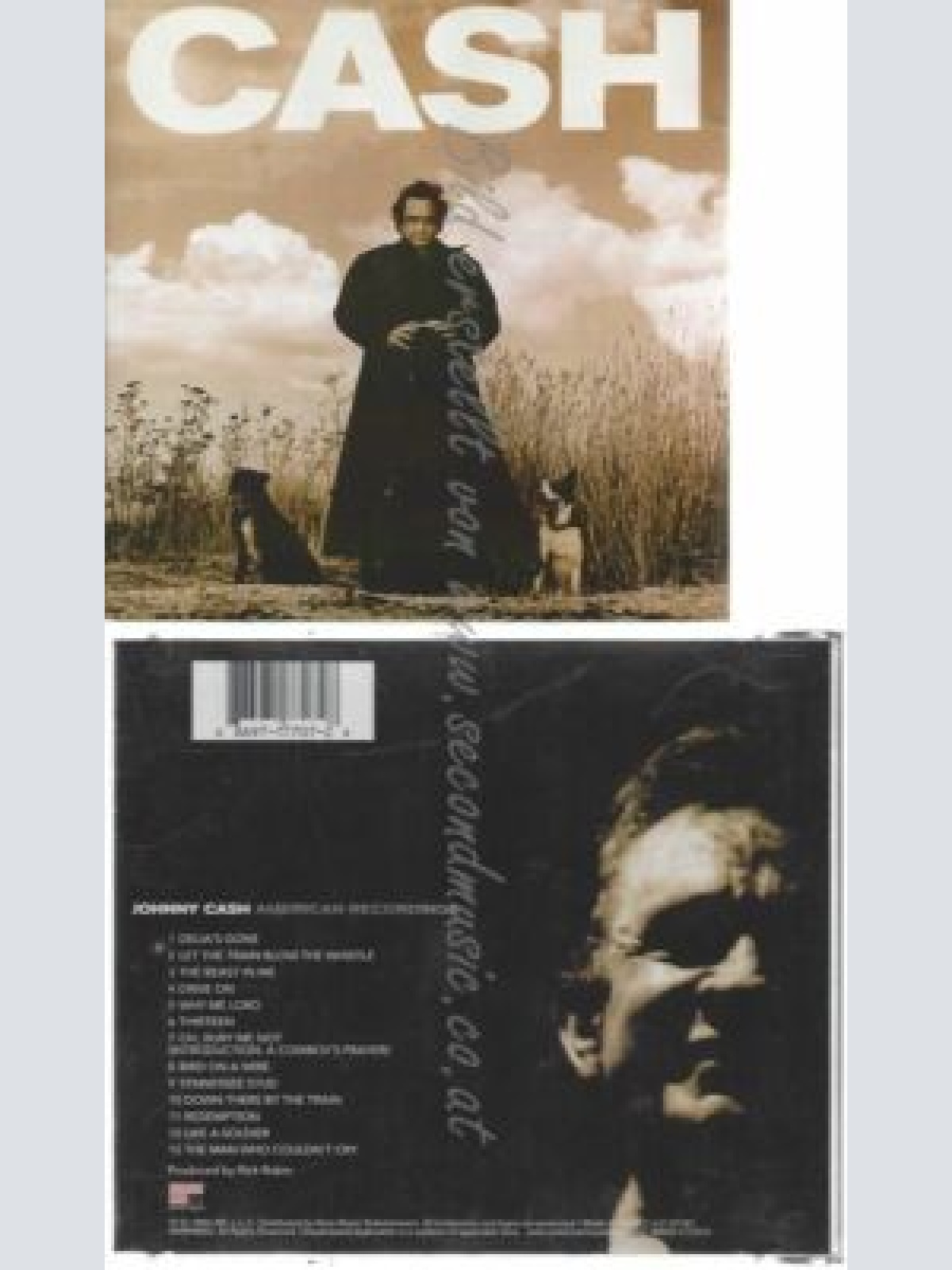 CD-- JOHNNY CASH--AMERICAN RECORDINGS