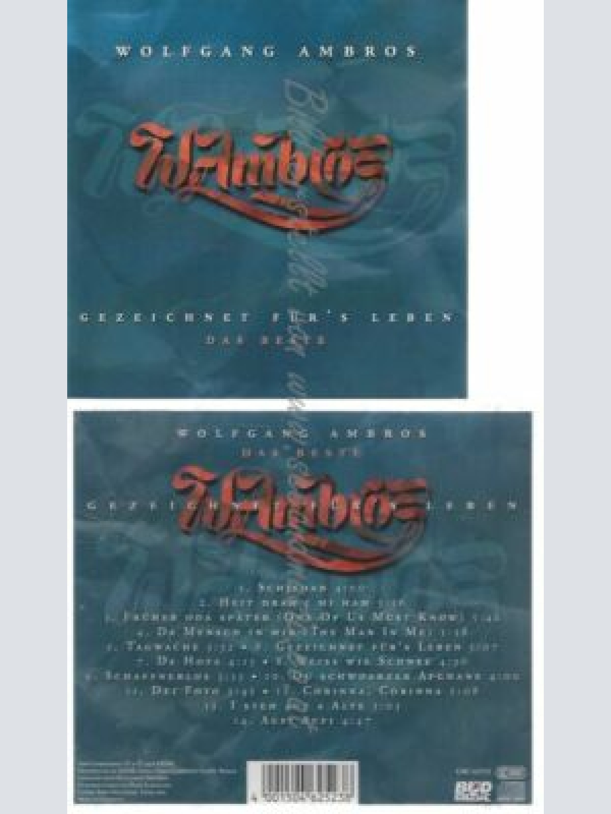 CD-- WOLFGANG AMBROS--GEZEICHNET FÜR'S LEBEN