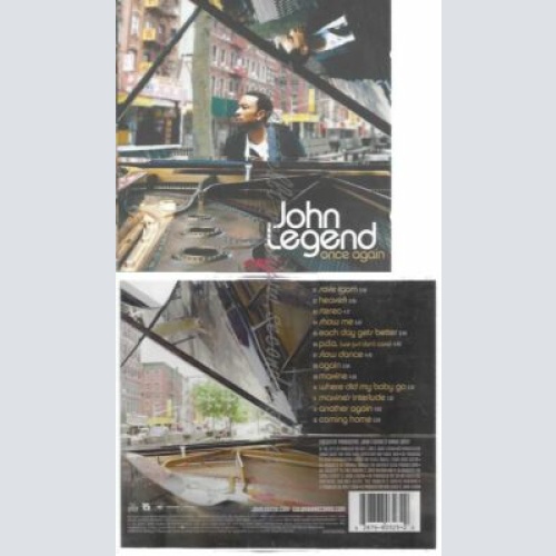 CD-- JOHN LEGEND  --ONCE AGAIN
