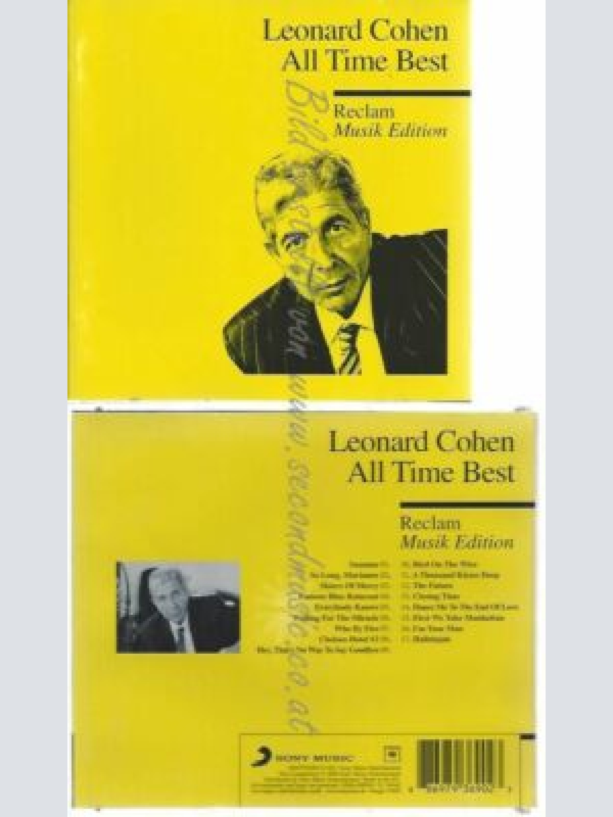 CD-- LEONARD COHEN--ALL TIME BEST-GREATEST HITS (RECLAM EDITION)