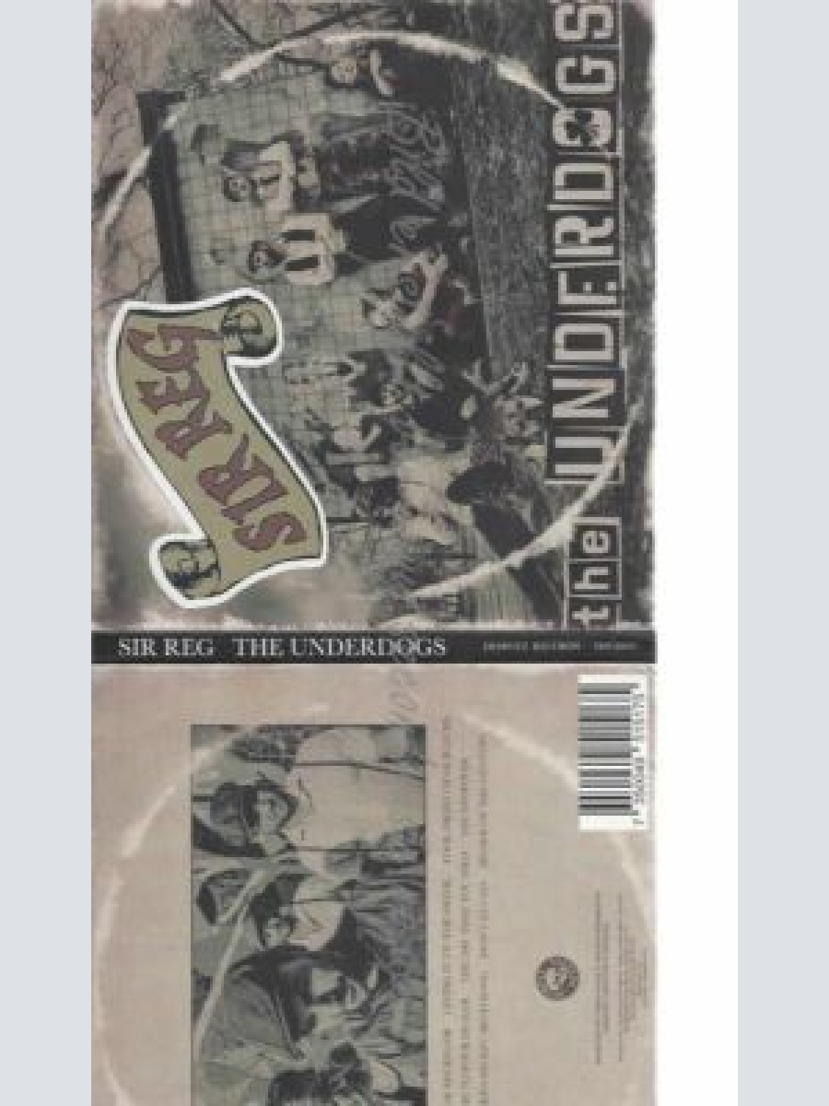 CD-- SIR REG  --THE UNDERDOGS (DIGIPAK)