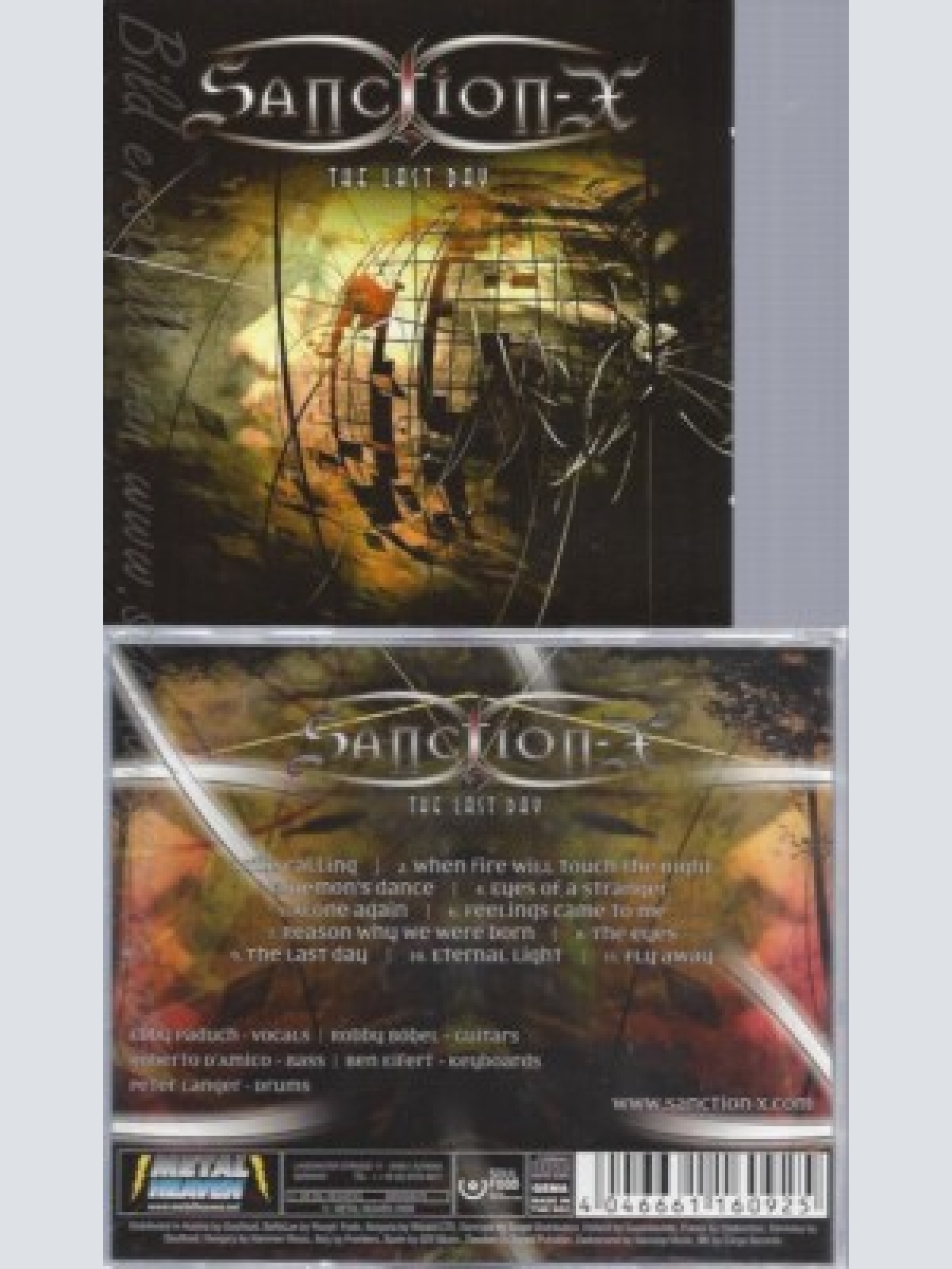 CD-- SANCTION X  --THE LAST DAY