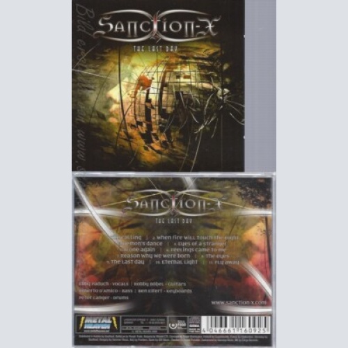 CD-- SANCTION X  --THE LAST DAY