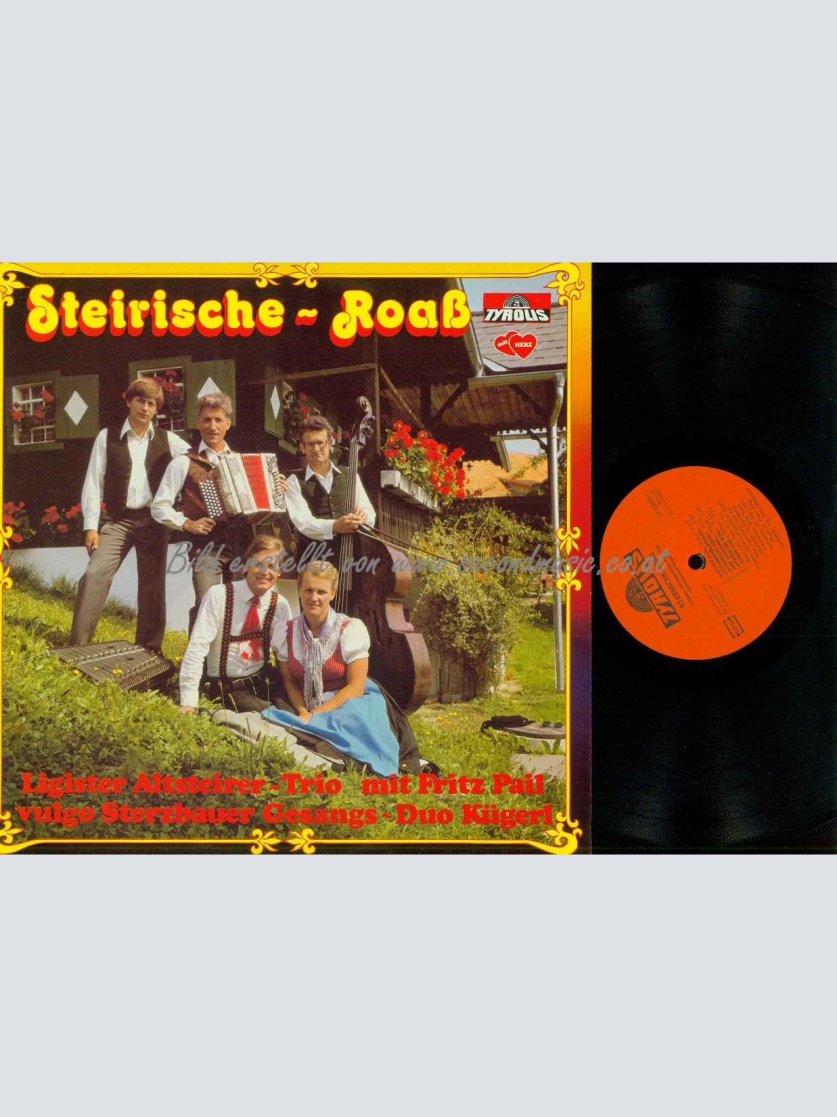 LP--Ligister Altsteirer Trio --  Steirische Roaß   //    //NM