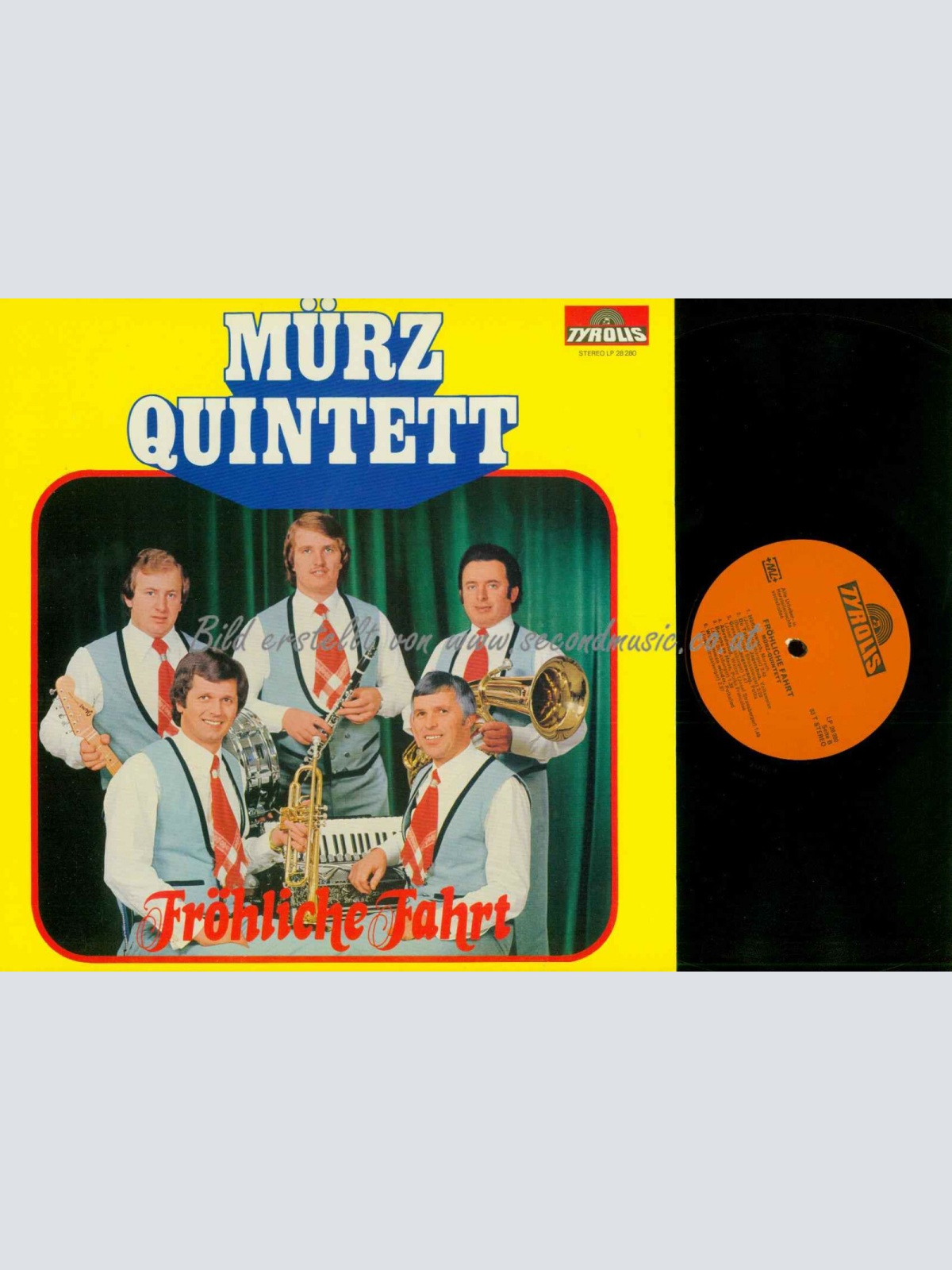 LP--Mürz-Quintett – Fröhliche Fahrt   //    //NM
