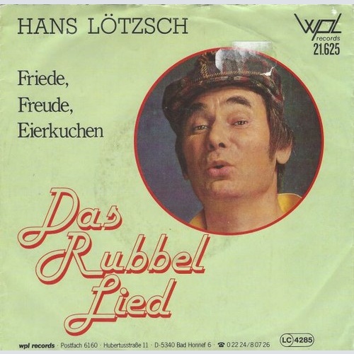 7", Single Hans Lötzsch - Das Rubbel-Lied