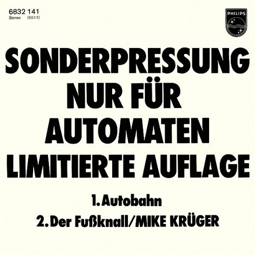7", Single, Ltd Mike Krüger - Autobahn