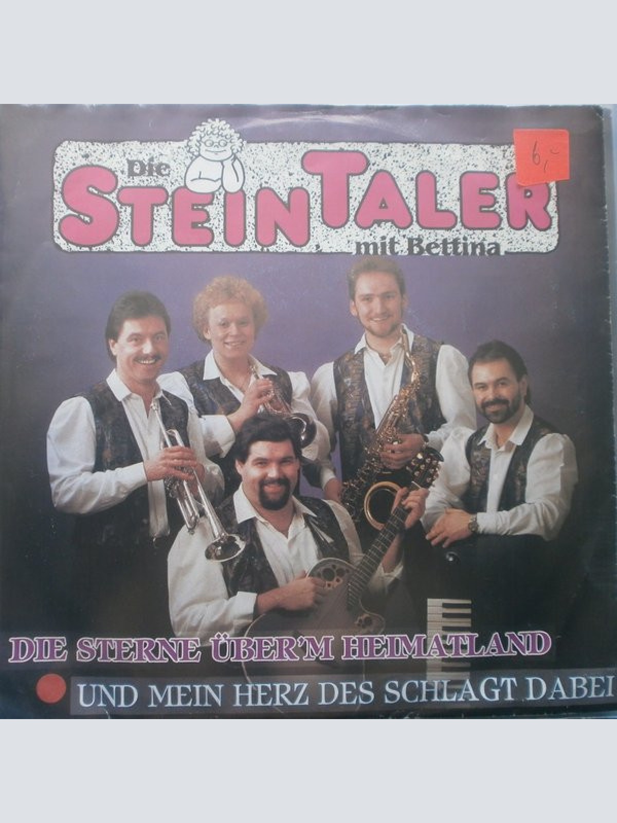 7", Single Die Steintaler Mit Bettina (8) - Die Sterne Über'm Heimatland