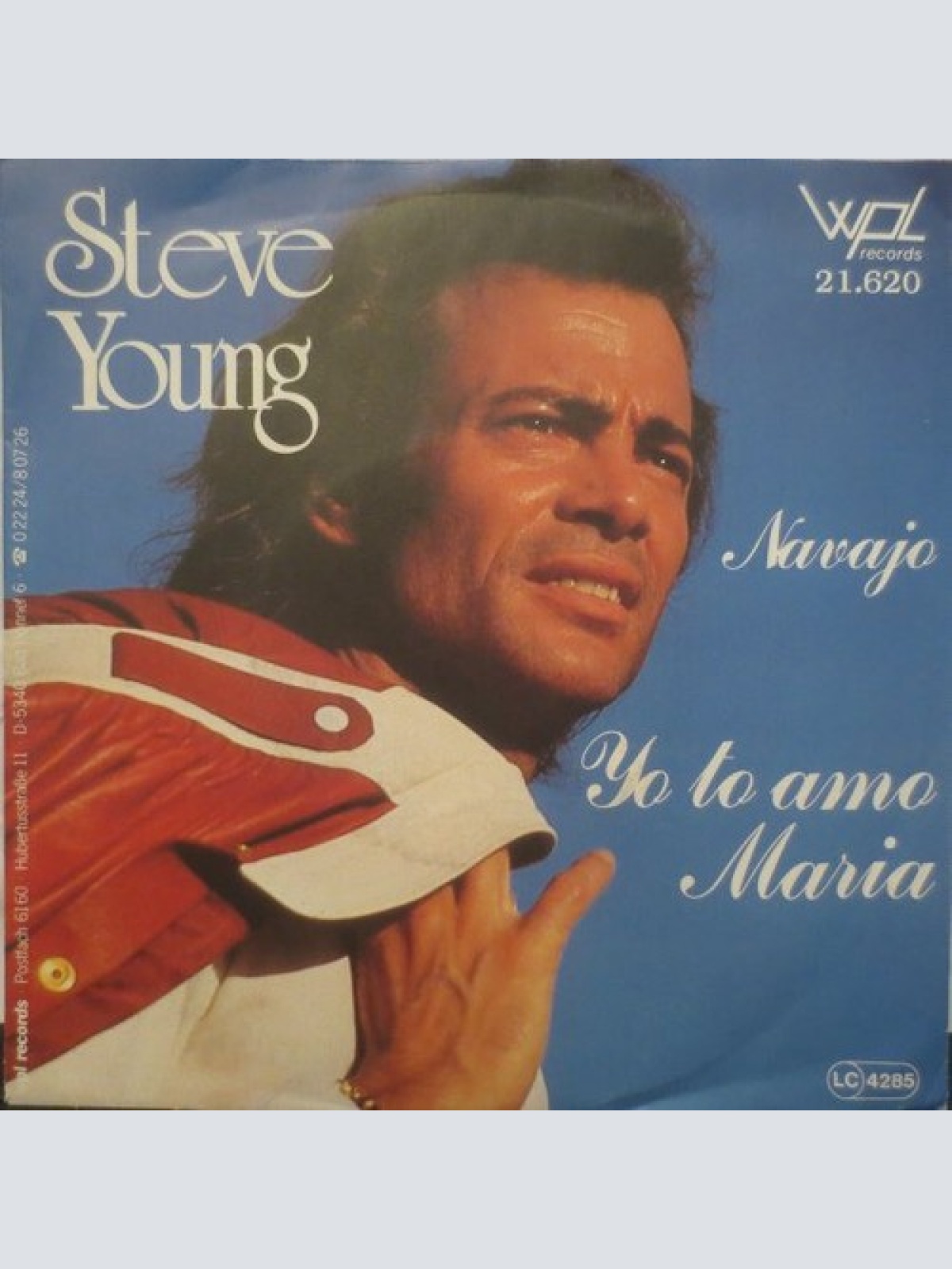 7", Single Steve Young (13) - Yo To Amo Maria