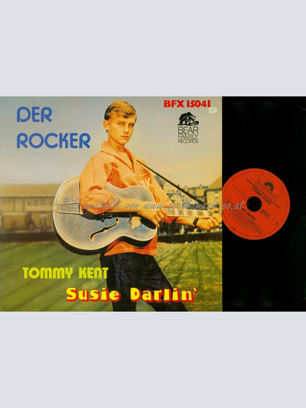 LP-TOMMY KENT SUSIE DARLIN // BEAR FAMILY