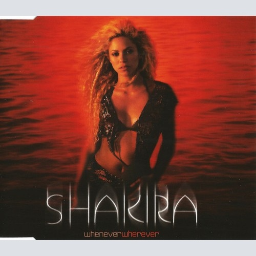 CD, Maxi Shakira - Whenever, Wherever