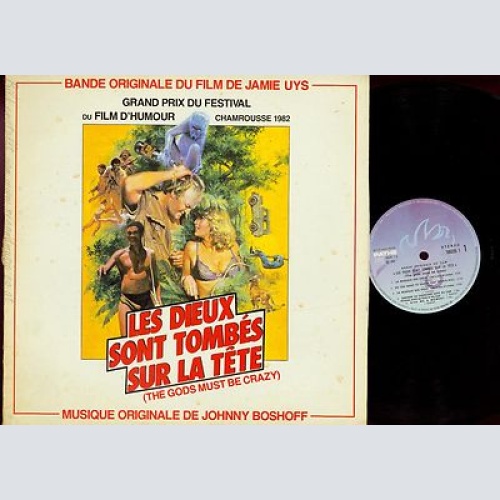 LP--LES DIEUX SONT TOMBES SUR LA TETE-- JOHNNY BOSHOFF