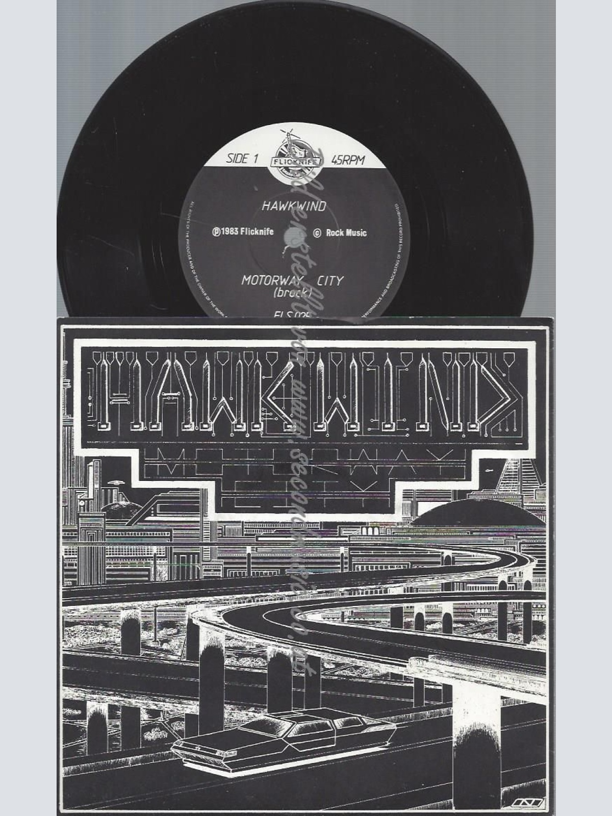 7" HAWKIND --MOTORWAY CITY