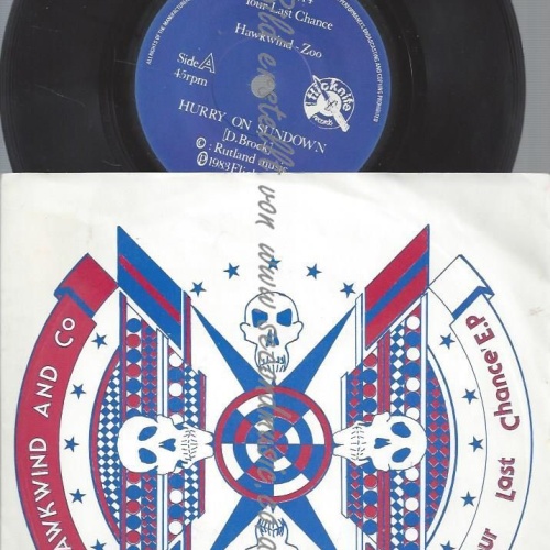 7"HAWKIND AND CO YOUR LAST CHANCE EP