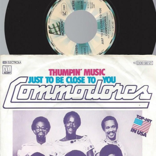 7" Commodores – Thumpin' Music