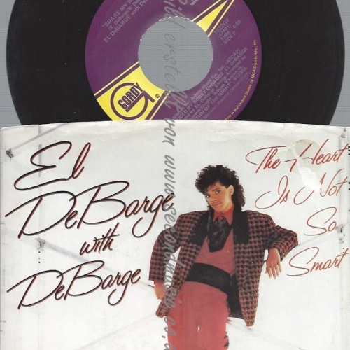 7"  El DeBarge With DeBarge – The Heart Is Not So Smart