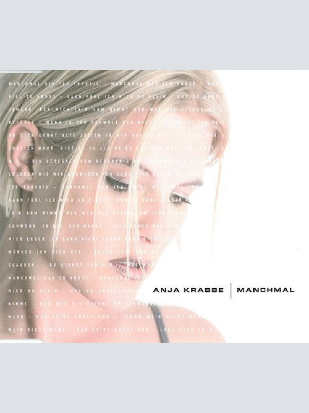 CD, Maxi Anja Krabbe - Manchmal