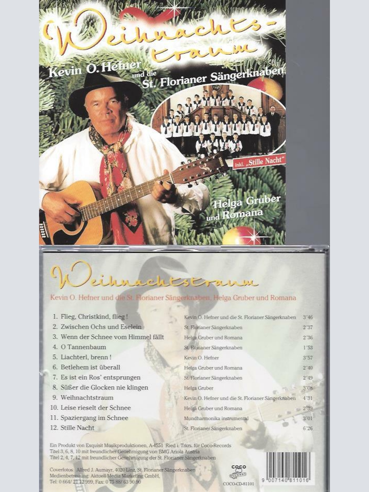 CD -Weihnachtstraum  Kevin O Hefner