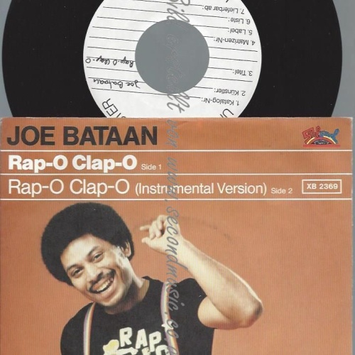 7"     Joe Bataan  Rap-O Clap-O  //PROMO
