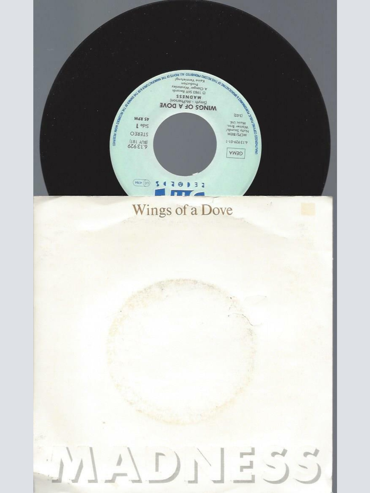 7"    Madness – Wings Of A Dove