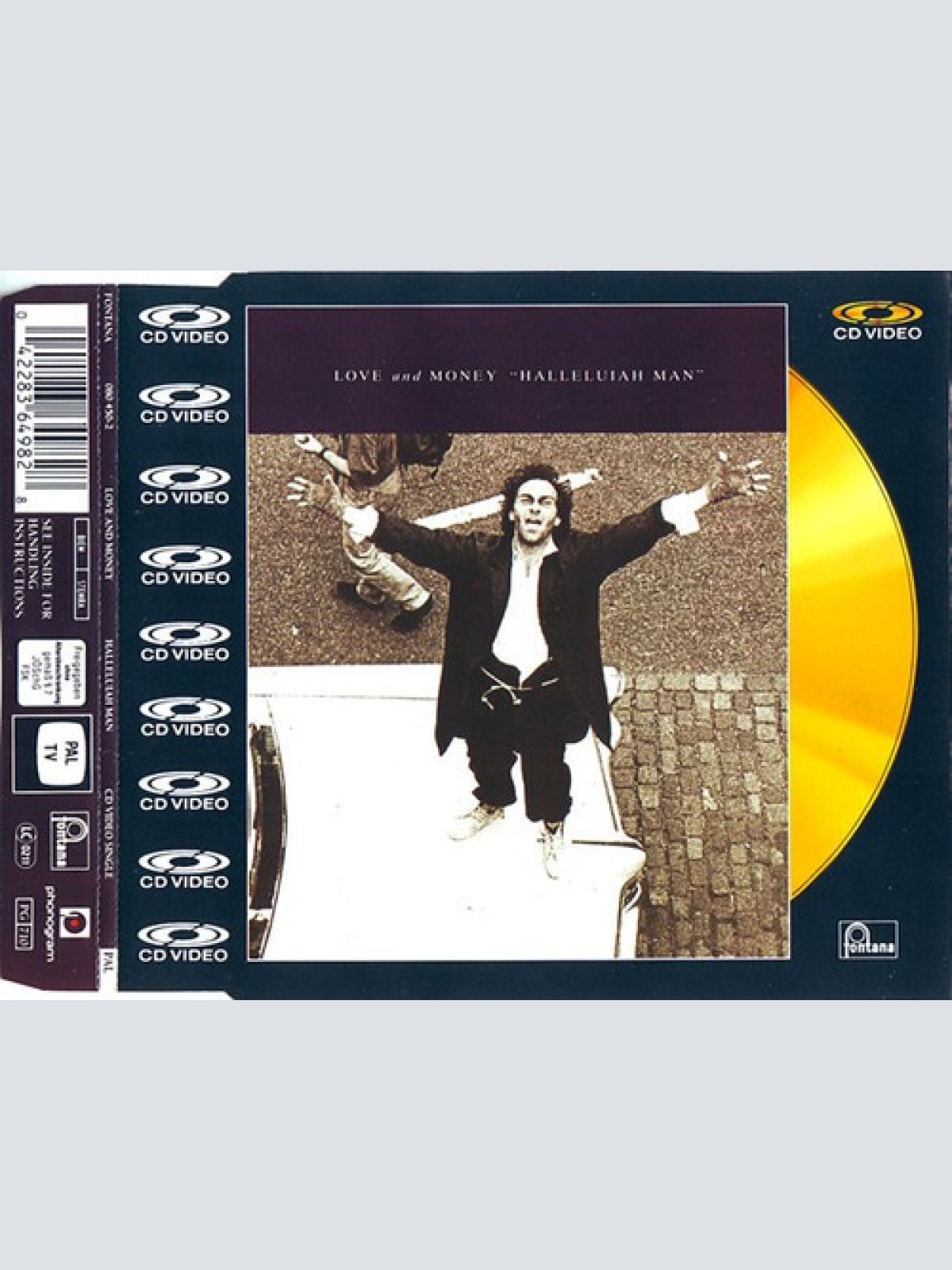 CDV, 5", Single, PAL Love And Money - Halleluiah Man