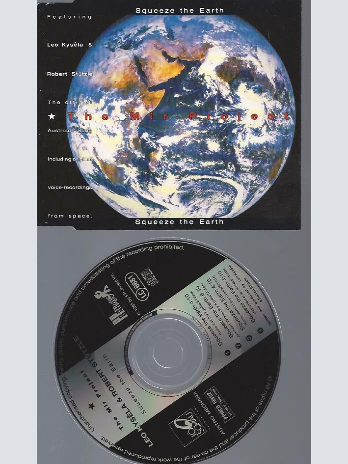 CD- Squeeze the Earth // Leo Kysela  and Various