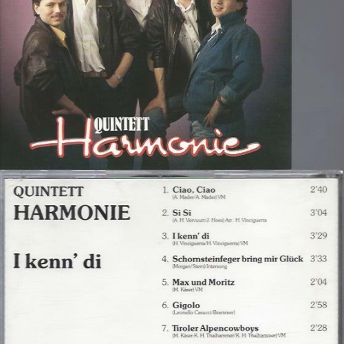 CD-Quintett Harmonie  //  I Kenn di