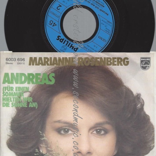 7"   Marianne Rosenberg – Andreas