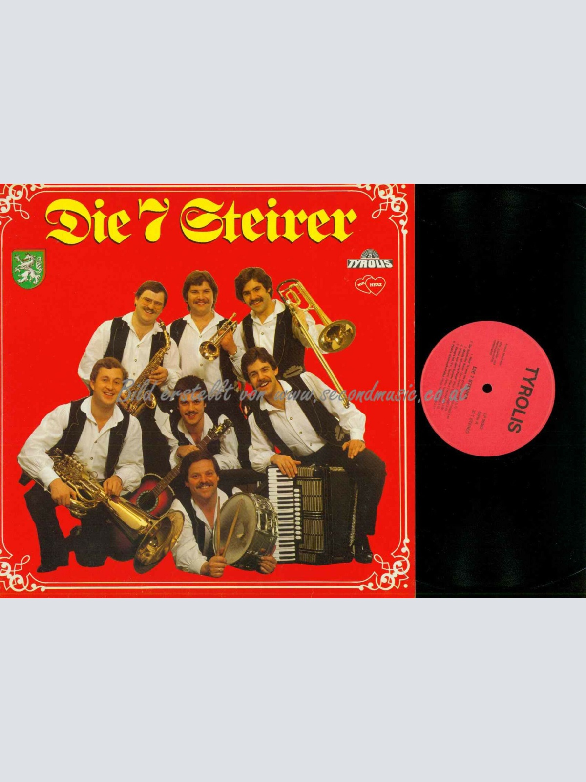 LP--Die 7 Steirer  /   NM