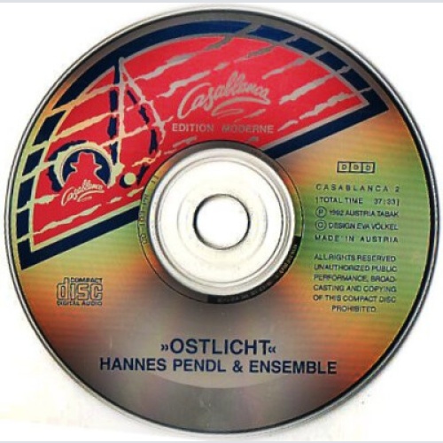 CD, Album Hannes Pendl & Ensemble - Ostlicht