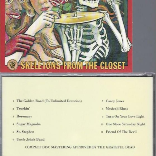 CD-  Grateful Dead – The Best Of: Skeletons From The Closet // US