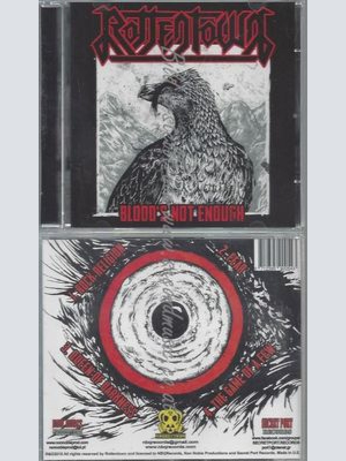 CD--ROTTENTOWN--BLOOD'S NOT ENOUGH -MCD- | IMPORT