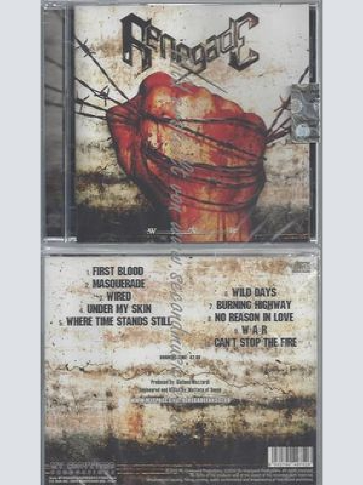 CD--RENEGADE--W.A.R. | IMPORT