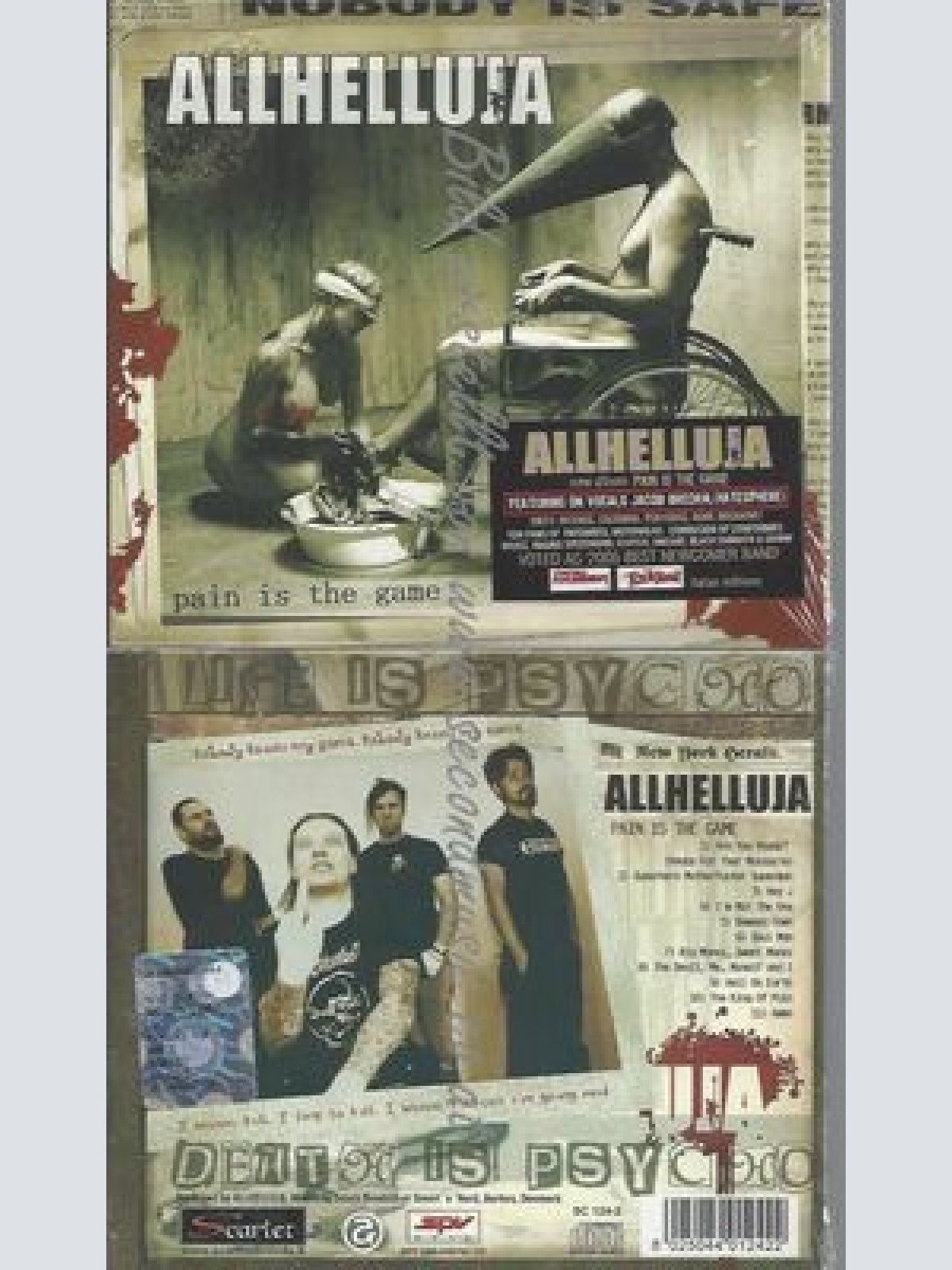 CD--IGI/ ALLHELLUJA--PAIN IS THE GAME