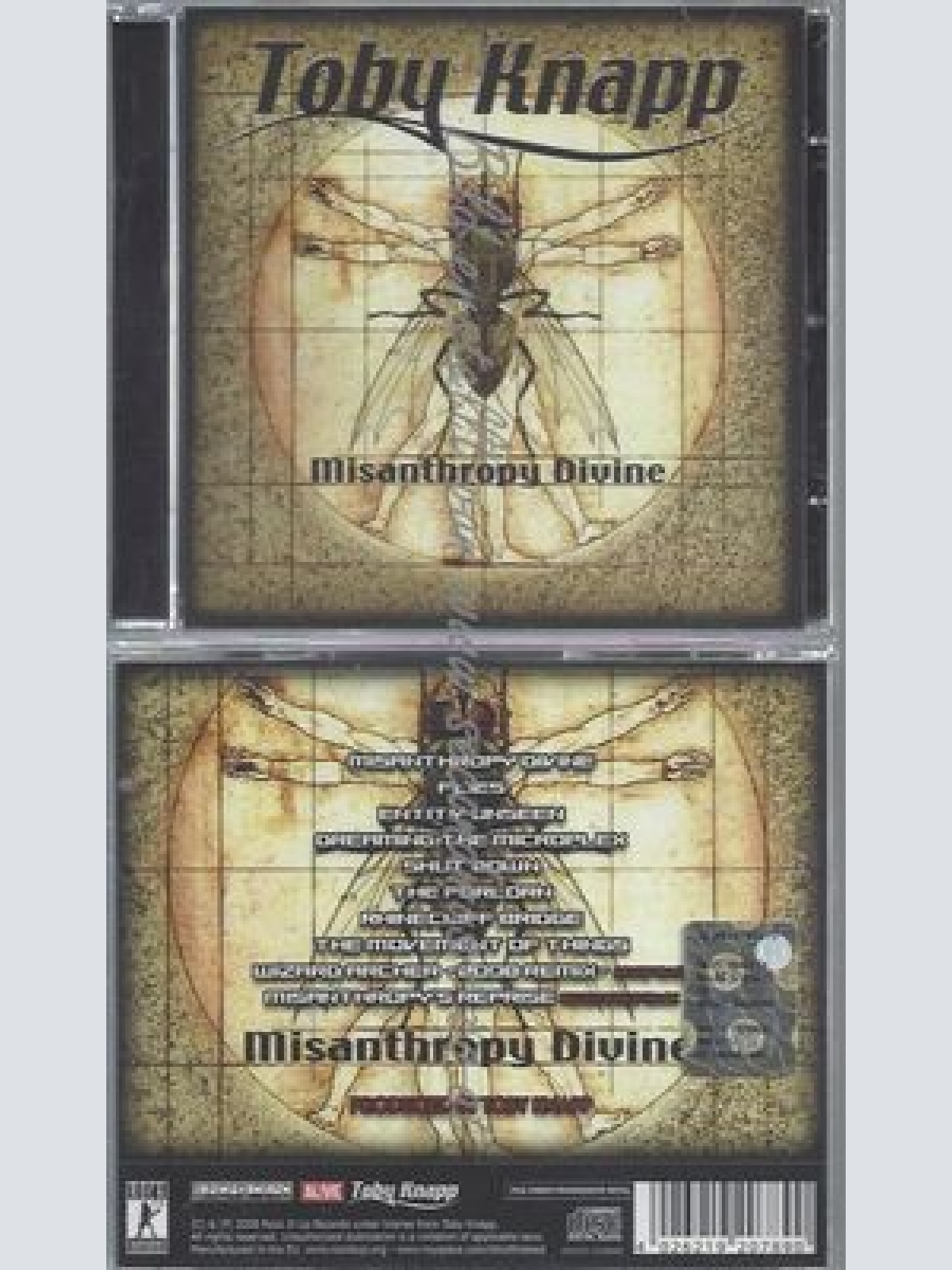 CD--TOBY KNAPP--MISANTHROPY DIVINE [+ ]