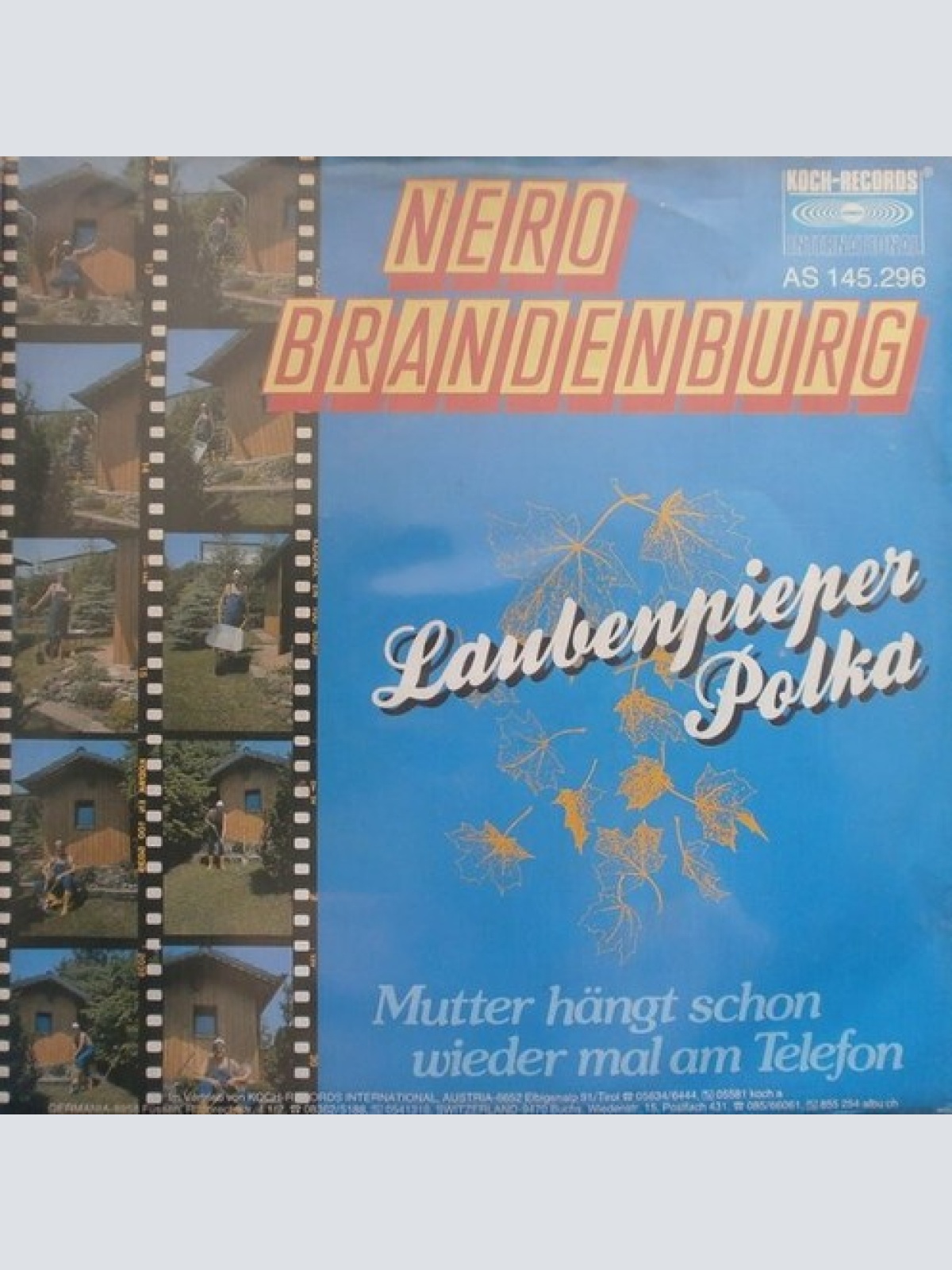 7", Single Nero Brandenburg - Laubenpieper-Polka