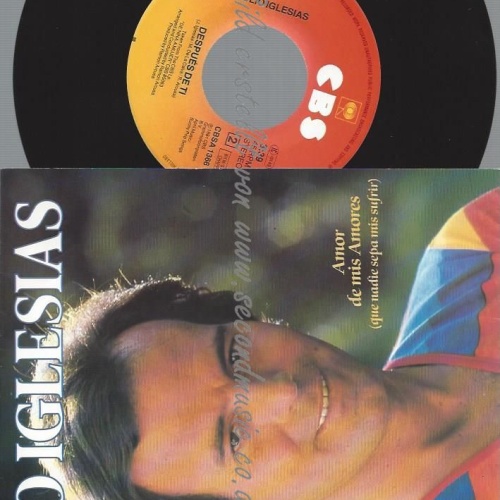 7"   Julio Iglesias  Amor De Mis Amores