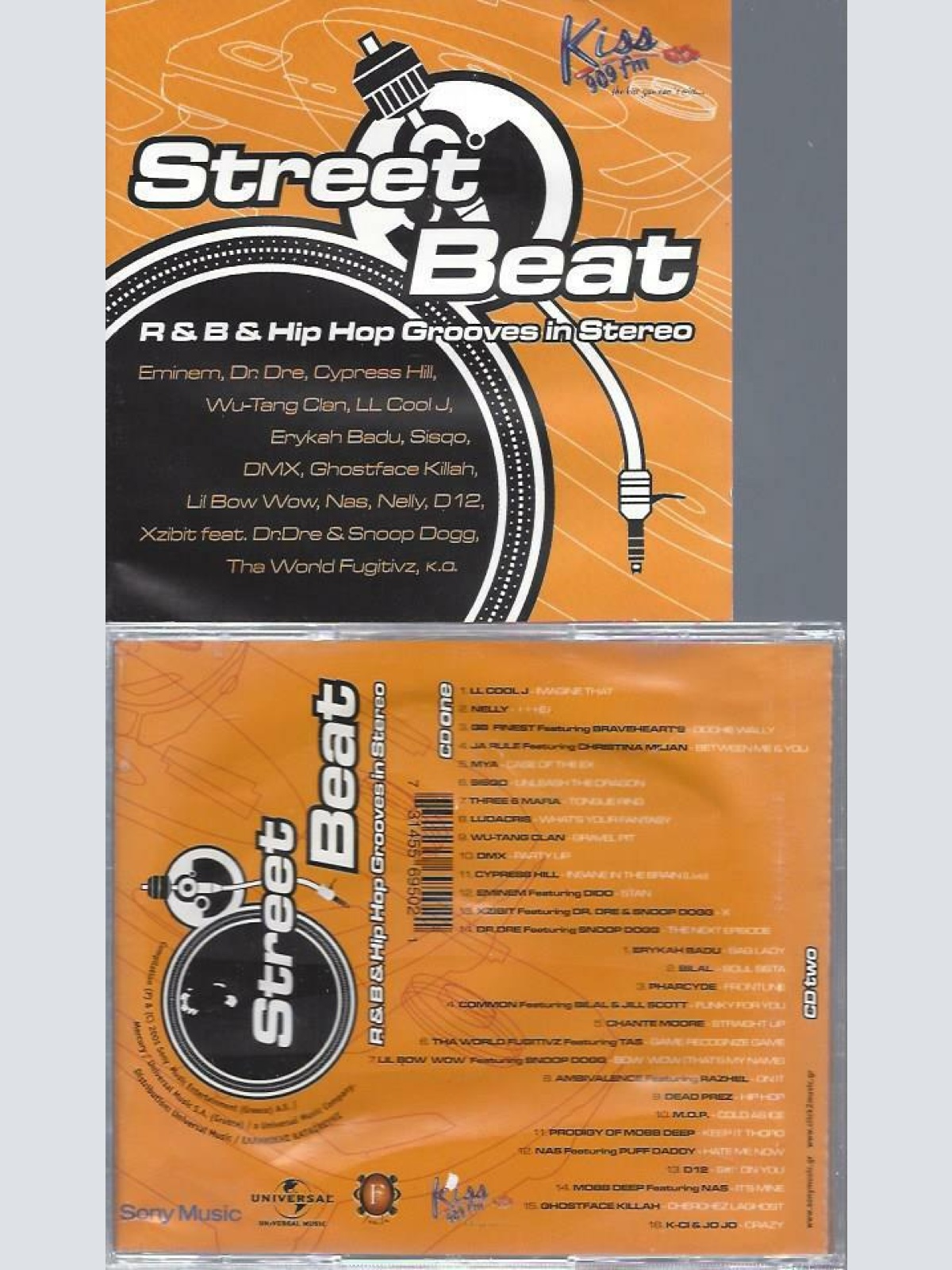 CD-- Street Beat - R&B & Hip Hop Grooves In Stereo