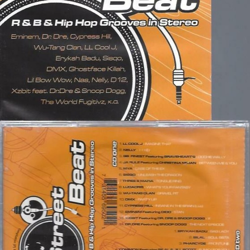 CD-- Street Beat - R&B & Hip Hop Grooves In Stereo