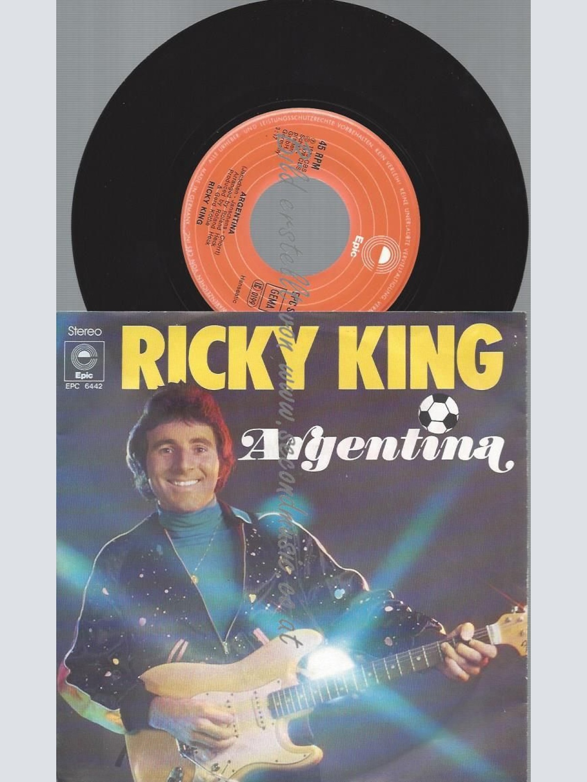 7"  Ricky King – Argentina