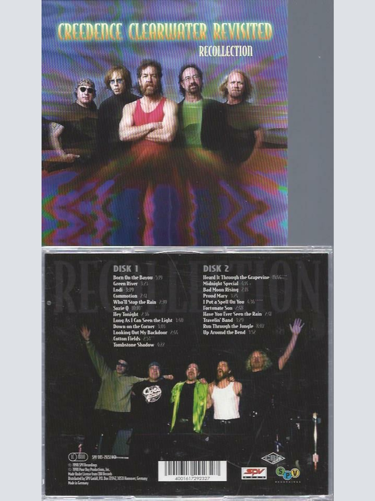 CD--  Creedence Clearwater Revisited – Recollection