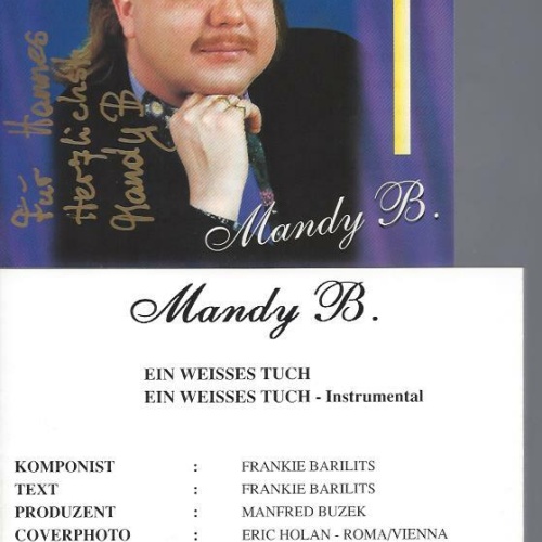 CD- Mandy B Ein weisses Tuch // mit Widmung