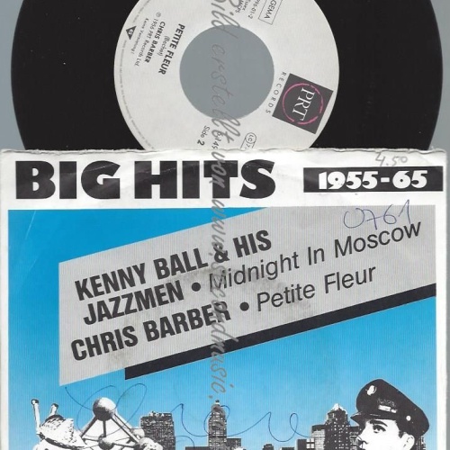 7"   Chris Barber / Kenny Ball  Petite Fleur / Midnight In Moscow