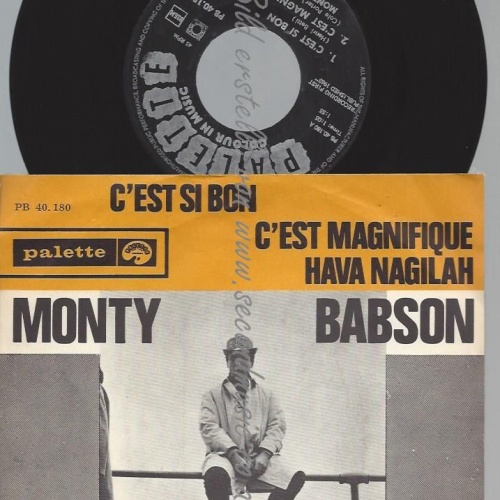 7"   Monty Babson  C'Est Si Bon