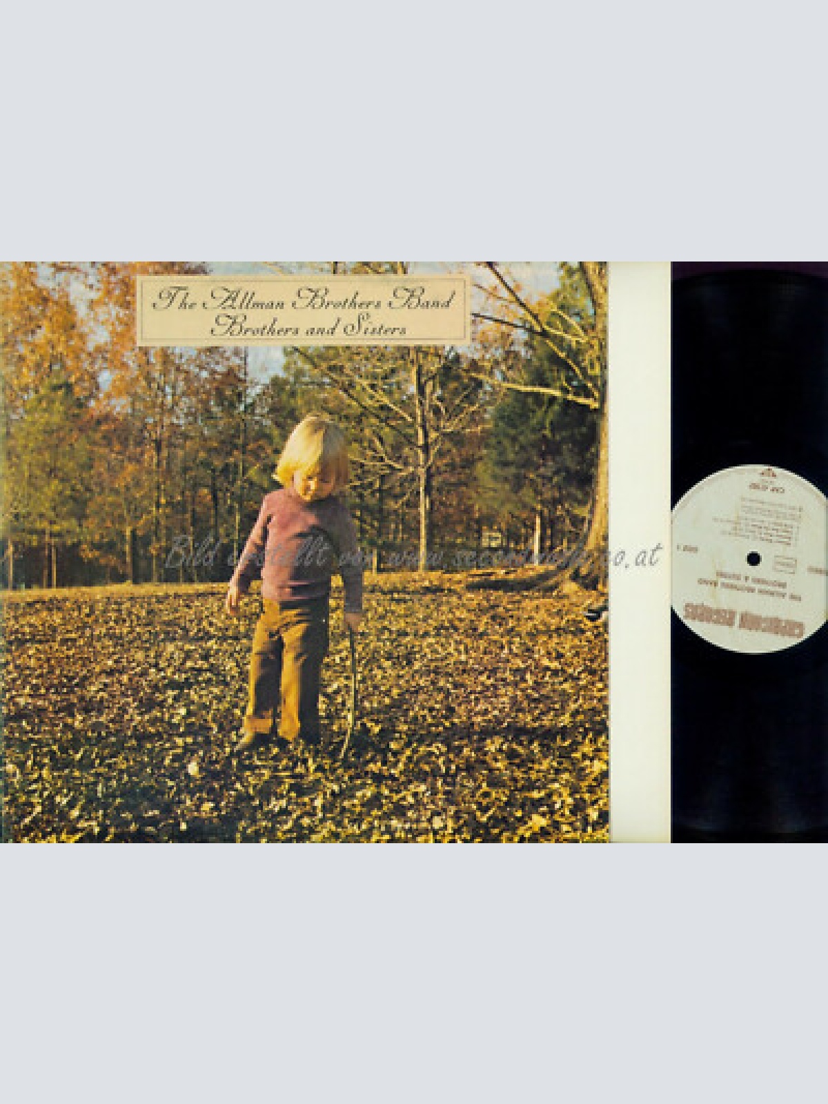 LP-  The Allman Brothers Band  Brothers And Sisters  / FOC / GERMANY/ CAP47507