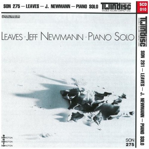 CD, Album Jeff Newmann - Leaves - Piano Solo