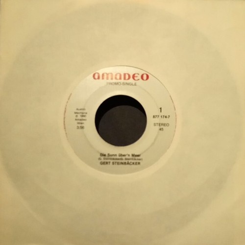 Steinbäcker* - Die Sunn Über'n Meer (7", Single, Promo)